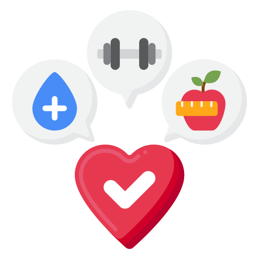 Ícone de Dicas de Saúde e Bem-estar